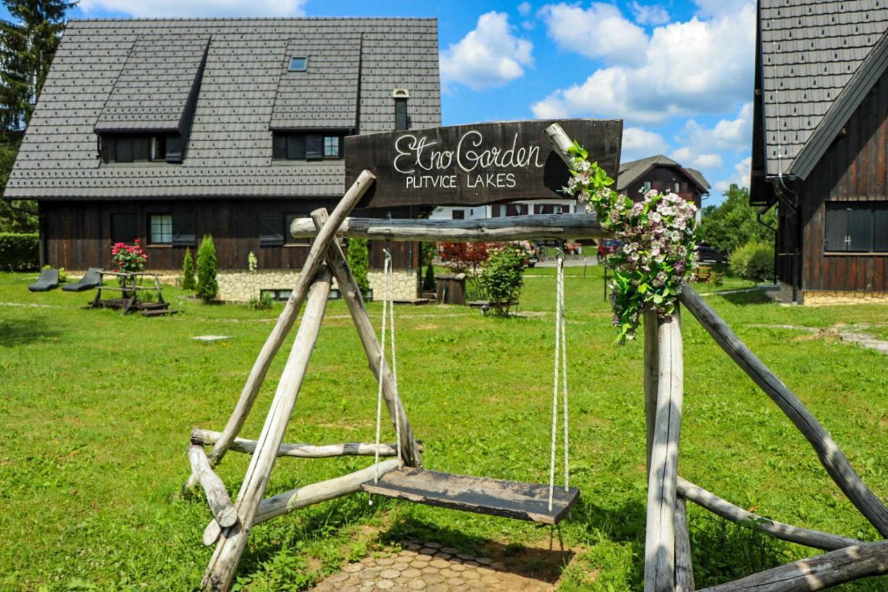 Plitvice Luxury Etno Garden Plitvicka Jezera Exterior foto